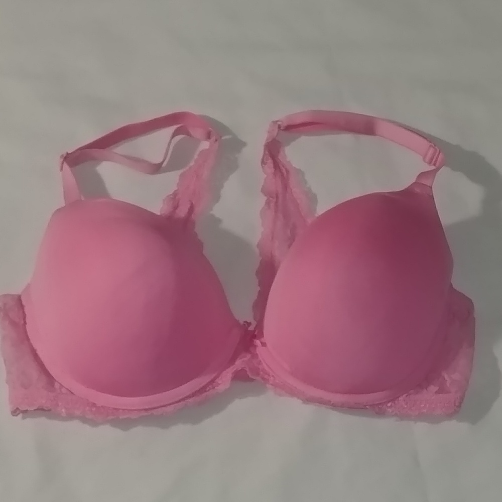 Fruit of the Loom Pink Bra sz 36D Tall used